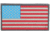 Maxpedition USA 2 in. x 1 in. Small Flag Patch, LE Thin Blue Line USA1L