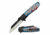 MC Masters Collection MC-A048BL Spring Assisted Knife, 3.5in, 3CR13 Stainless Steel, Reverse Tanto, Steel/Black Blade, Aluminum Handle, Blue, MC-A048BL