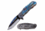 MC Masters Collection MC-A060GY Spring Assisted Knife, 3.5in, 3CR13 Stainless Steel, Drop Point, Steel Blade, Aluminum Handle, Galaxy, MC-A060GY