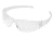MCR Safety CK1 Series Safety Glasses, Flexible Bayonet Temples, Clear, One Size, CK110