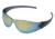 MCR Safety CK1 Series Safety Glasses, Flexible Bayonet Temples, Rainbow Mirror, One Size, CK118