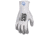 MCR Safety Cut Pro 13 Gauge Dyneema Diamond Technology Shell Cut Resistant Work Gloves, Nitrile Foam Coated Palm and Fingertips, Gray/Salt and Pepper, X - Small, 96720NFXS