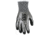 MCR Safety Cut Pro 13 Gauge Hypermax Shell Cut, Abrasion and Puncture Resistant Work Gloves, Foam Nitrile Palm Over Flat Nitrile Dip, Black/Salt and Pepper, XX - Large, 92783XXL