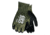 MCR Safety Cut Pro 13 Gauge Kevlar/Steel Shell Cut Resistant Work Gloves, Latex Coated Palm and Fingertips, Black/Green, X - Large, 9389XL