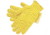 MCR Safety Cut Pro 7 Gauge Kevlar with Cotton Interior Cut Resistant Work Gloves, Heavy Weight, Yellow, Large, 9367L