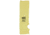 MCR Safety Cut Pro Double Ply DuPont Kevlar Cut Resistant Sleeves with Thumb Slot, 12in x 3 1/4in, Yellow, One Size, 9372T