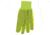 MCR Safety Dotted Canvas Work Gloves, Clute Pattern with Knit Wrist, 100% Cotton, Straight Thumb, Yellow/Black, Large, 8808Y