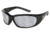 MCR Safety FF317 ForceFlex FF3 Series Safety Glasses, Multi-Injection Molding Locks Lens into Frame, Silver Mirror, One Size, FF317