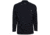 MCR Safety Flame Resistant Long Sleeve Henley Shirt, 100% Cotton, Navy, XL, H1NXL