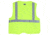 MCR Safety Flame Resistant Safety Vest, Class 2 Break Away Pattern, Modacrylic Blend with 2in Silver Stripes, Fluorescent Lime, M, FRMBCL2LM