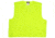 MCR Safety Hi Vis Fluorescent Safety Vest, Lightweight Breathable Mesh, No Reflective Striping - Non-ANSI, Fluorescent Lime, S, VMLBAS
