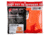 MCR Safety Hi Vis Reflective Safety Vest, ANSI Type R Class 2, Mesh with 2in Silver Stripes, Dielectric Zipper Front Closure, Fluorescent Orange, 4X, CL2MOPX4
