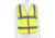 MCR Safety Hi Vis Reflective Safety Vest, ANSI Type R Class 2, Mesh with 2in Silver Stripes, Safety Vest Fitted for Women, Fluorescent Lime, L, LVCL2MLL