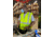 MCR Safety Hi Vis Reflective Safety Vest, ANSI Type R Class 2, Mesh with 2in Silver Stripes, Zipper Front Closure and 3 Pockets, Fluorescent Lime, 5X, RVCL2MLZX5