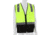 MCR Safety Hi Vis Reflective Safety Vest, ANSI Type R Class 2, Mesh with 2in Silver Stripes, Zipper Front, Fluorescent Lime, L, CL2MLSZL