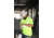 MCR Safety Hi Vis Reflective Safety Vest, ANSI Type R Class 2, Mesh with 3in Silver Stripes, Trimmed with Silver Reflective, Zipper Front Closure, Fluorescent Lime, L, SURVCL2LL