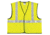 MCR Safety Hi Vis Reflective Safety Vest, ANSI Type R Class 2, Solid with 2in Silver Stripes, Hook and Loop Front Closure, Limited Flammability, Fluorescent Lime, 2X, VCL2SLFRX2