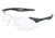 MCR Safety IA1 Series Safety Glasses, Extremely Flexible Temples, Non-Slip Temples and Soft TPR Nose Piece, Clear, One Size, IA110