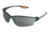MCR Safety Law LW2 Series Safety Glasses, Soft Secure TPR Nose Piece and Temple Inserts, Gray, One Size, LW212