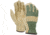 MCR Safety Luminator Leather Drivers Insulated Work Gloves, Grain Pigskin Leather Palm and Hi-Vis Back, Thermosock Lined and Keystone Thumb, Beige, Medium, 3440M