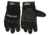 MCR Safety Mechanics Gloves, Synthetic Leather Palm with Gel Pad, Adjustable Hook and Loop Wrist Closure, Reinforced Finger Tips and Thumb Crotch, Black, Medium, 935CHM