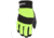 MCR Safety Mechanics Gloves, Synthetic Leather Palm with Silicone Dots, Thermosock Lined with Waterproof Bladder, Black, X - Large, 926XL