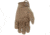 MCR Safety Mechanics Gloves with TaskFit Design, Synthetic Leather Palm, Nylon and Spandex Back, Tan, Large, 963L
