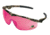 MCR Safety Mossy Oak DL1 Series Safety Glasses, Soft Clear TPR Nose Piece, Vermillion, One Size, MO11V