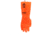 MCR Safety Ninja Alchemy Work Gloves, 15 Gauge Nylon Shell, Fully Double Coated with PVC, TPR Back of Hand Impact Protection, 14in Gauntlet Cuff, Orange, Medium, N2658HVOM
