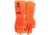 MCR Safety Ninja Alchemy Work Gloves, 15 Gauge Nylon Shell, Fully Double Coated with PVC, TPR Back of Hand Impact Protection, 14in Gauntlet Cuff, Orange, Medium, N2658HVOM