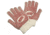 MCR Safety Red Brick Terrycloth Heat Resistant Gloves, Heavy Weight 2-Ply Construction, Loop-in Terrycloth, Nitrile Blocks on Both Sides, Russet/Natural, Large, 9460K