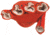 MCR Safety Red Ram Leather Welding Work Gloves, Premium Side Split Leather, Full Jersey Lined and Welted, Russet, X - Large, 4720