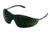 MCR Safety S21 Series Safety Glasses, 5.0 Filter Lens, Non-Slip TPR temple, Green Filter 5.0, One Size, S21150