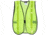 MCR Safety S220R Florescent Mesh Safety Vest, 13/8in Reflective Stripes, Lightweight Poly Mesh, Non-ANSI Rated, Fluorescent Lime, One Size, S220R
