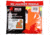 MCR Safety Safety Vest, ANSI Class 2 and CSA Z96 Class 2, 4in Silver X-Pattern Back, 5 Point Break Away, Fluorescent Orange, 3X, WCCS2BOX3