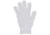 MCR Safety Steelcore 2 7 Gauge Regular Weight Cut Resistant Work Gloves, Polyester Wrapped Stainless Steel, White, X - Small, 9350XS