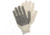 MCR Safety String Knit Work Gloves, 7 Gauge Regular Weight String Knit, Cotton/Polyester Fabric, PVC Dotted One Side, Black/Natural, Small, Each, 1, 9658S-EA