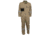 MCR Safety Summit Breeze Flame Resistant Coverall, 7oz Cotton, Long Sleeve Coverall with Vented Underarms and Back, 1in Silver Reflective Stripes, CAT 2, Tan, 201342T, SBC201342T