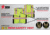 MCR Safety SURVCL2LX2 Hi Vis Reflective Safety Vest, ANSI Type R Class 2, Mesh with 3in Silver Stripes, Trimmed with Silver Reflective, Zipper Front Closure, Fluorescent Lime, 2X, SURVCL2LX2
