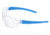 MCR Safety Swagger SR3 Safety Glasses, UV-AF Anti-Fog Lenses, Clear, One Size, SR310AF