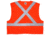 MCR Safety XCL2MOX4 Hi Vis Reflective Safety Vest, ANSI Type R Class 2, Mesh with 2in Silver Stripes, Breakaway Design with Hook and Loop Closures, Fluorescent Orange, 4X, XCL2MOX4
