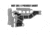 MDT Rubber Short Buttstock Dampeners, SRS-X Elite, Black, 106919-BLK