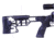 MDT Skeleton Rifle Stock, V5 Standard, Black 102669-BLK