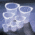 Medegen Medical Tri-Pour Graduated Disposable Beakers, Case of 500, Polypropylene Caps, PL5930-100