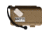 Medford Auto Nosferatu Button Lock Automatic Folding Knife, 3.5in, S45VN Stainless, Satin Finish, Tumbled Finish Titanium Handle, MDNATQ01TMTS