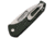 Medford Auto Swift Button Lock Automatic Folding Knife, 3.25in, D2 Tool Steel, Drop Point Blade, Tumbled Finish, Green Anodized Aluminum Handle, MD206STD40AG