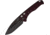 Medford Auto Swift Button Lock Automatic Folding Knife, 3.25in, D2 Tool Steel, Drop Point Blade, Black PVD, Red Anodized Aluminum Handle, MD206SPD41AR
