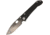 Medford Deployment Black Folding Knife,4.25in,D2 Tool Steel,Drop Point,Black,G10 Handle MD31BLK