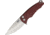 Medford Smooth Criminal Framelock Folding Knife, Red, Red aluminum handle, MK039STQ-41AR