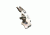 Meiji Techno MT-14 LED Binocular Entry-Level Compound Rechargeable Microscope, White MT-14